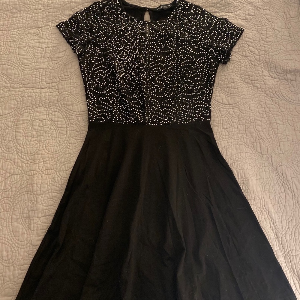 Dorthy Perkins Little Black Sequin Dress